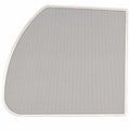 Ranger Boat Glove Box Door Panel 7202465R - 6 3/8 Inch Silver Aluminum