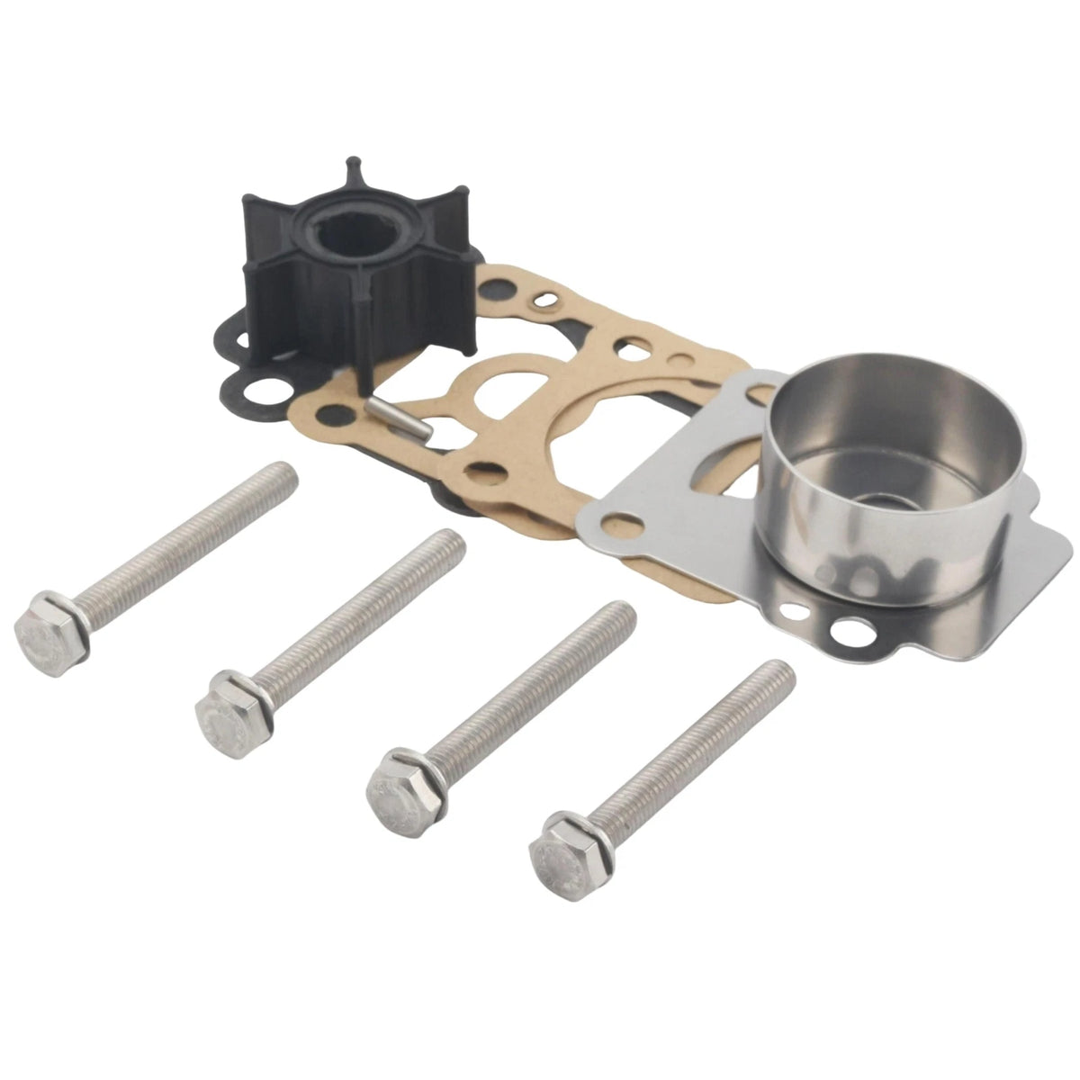 For Mercury Mariner 8HP 9.8HP Outboard Water Pump Impeller Service Kit 803750A03