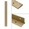 Tracker Boat Piano Hatch Hinge - 20 X 2 Inch Aluminum Seat