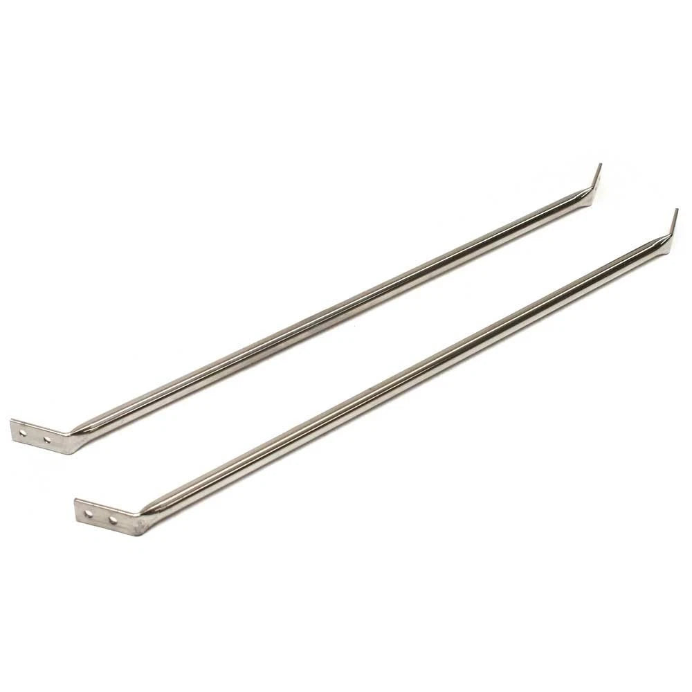 Bass CAT Boat Windshield Braces - 21 1/2 Inch Stainless (pair)