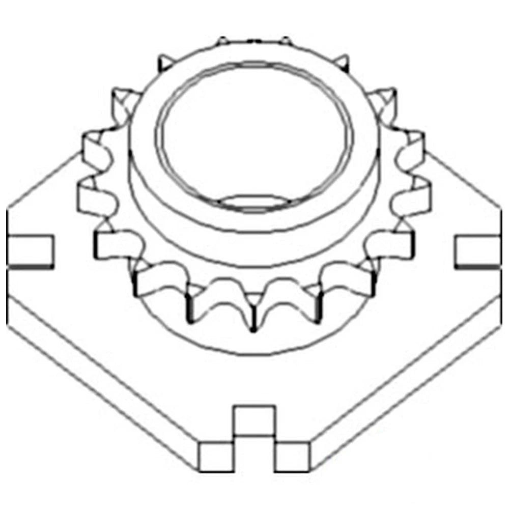 Sprocket AH143227 Fits John Deere 1092 1243