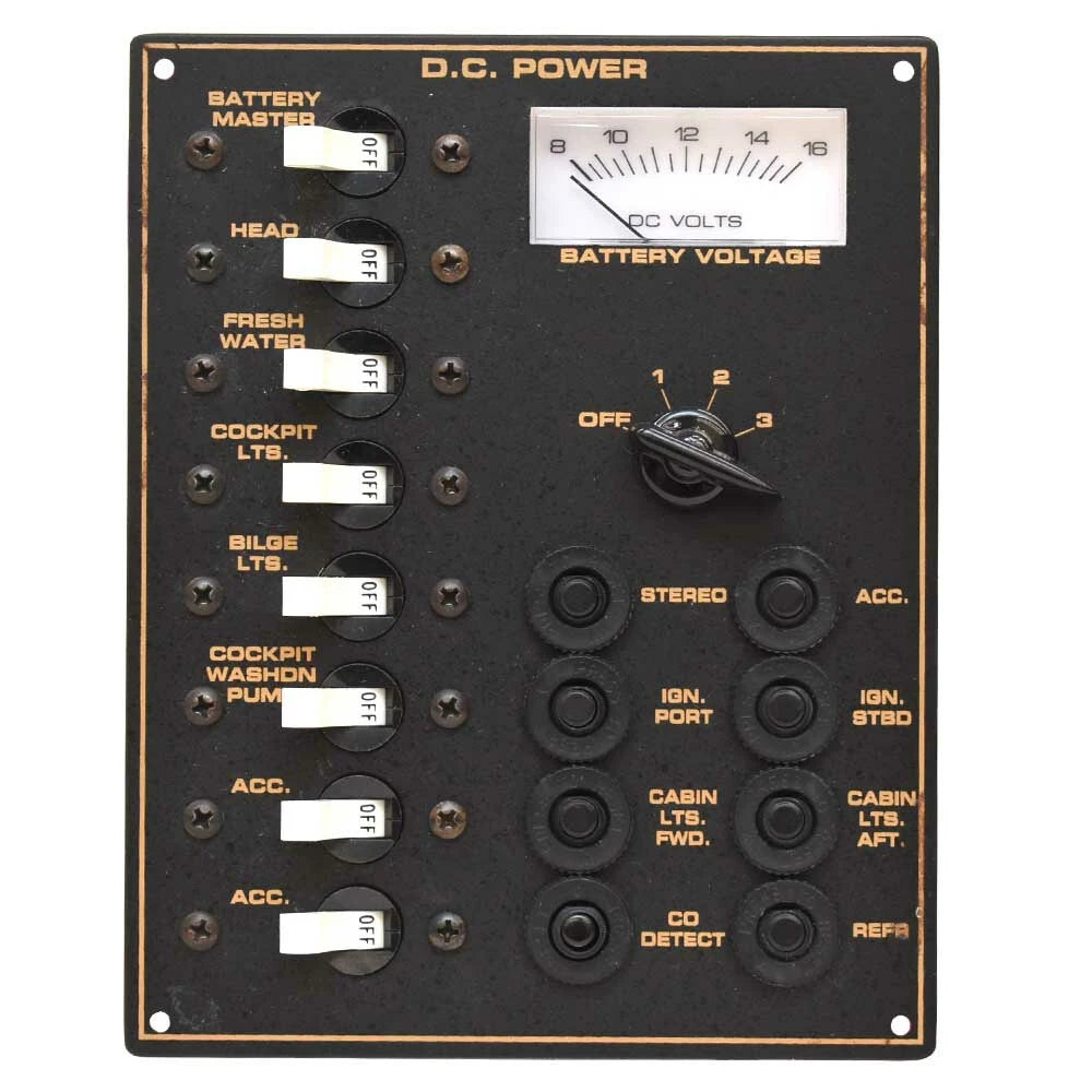 MG Electronics Boat Breaker Panel 8517270 - Cruisers 12V DC