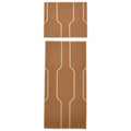 Regal 2100 Boat Non-Skid Deck Mats 201842 - Mocha - Birch (2Pc)