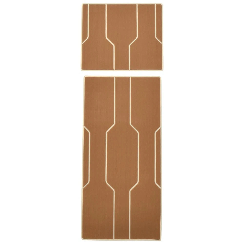 Regal 2100 Boat Non-Skid Deck Mats 201842 - Mocha - Birch (2Pc)