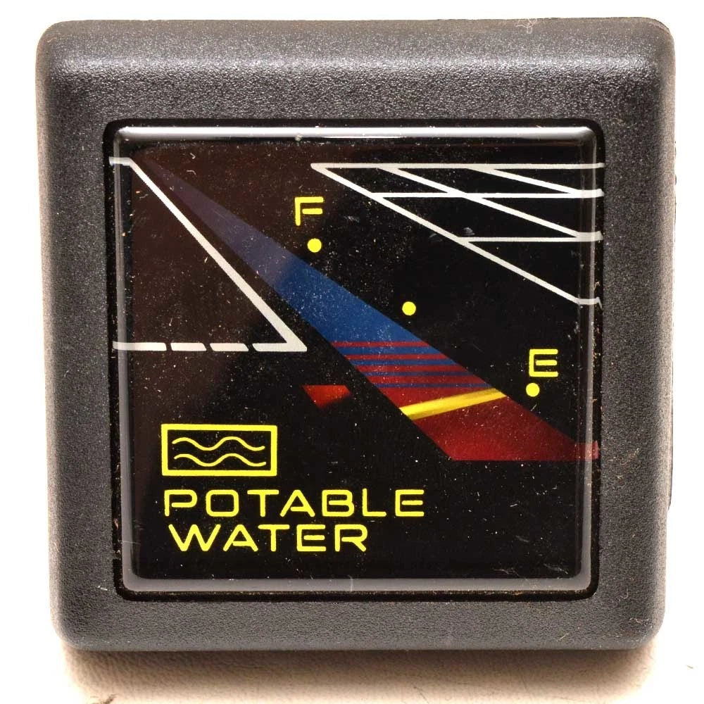 Faria Boat Potable Water Gauge CSO247F - Bayliner 2 Inch Black