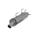 MBRP Single Slip-On System with 4.5" Performance Muffler for Polaris Ranger 800