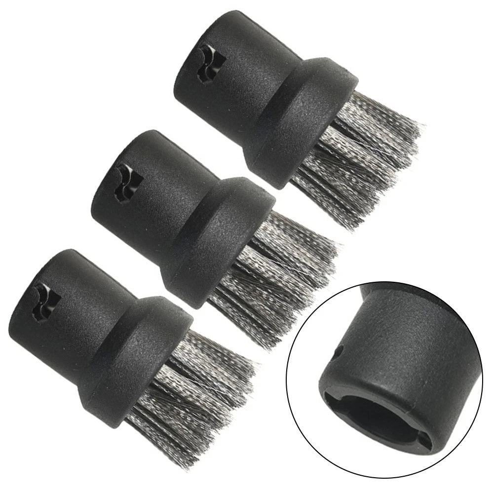 For Karcher Model Specific Cleaning Tools 3pcs Stainless Steel Wire Brushes