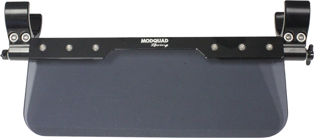 MODQUAD Sun Visor 10-inch Smoked Polycarbonate for ATV/UTV 1.875" Bar