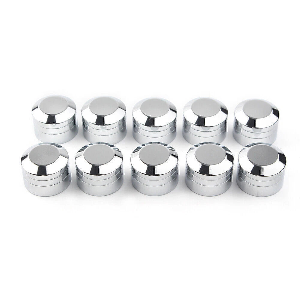 Inner 9mm Schrauben Motor Bolt Topper Cap Cover for Harley Chrome