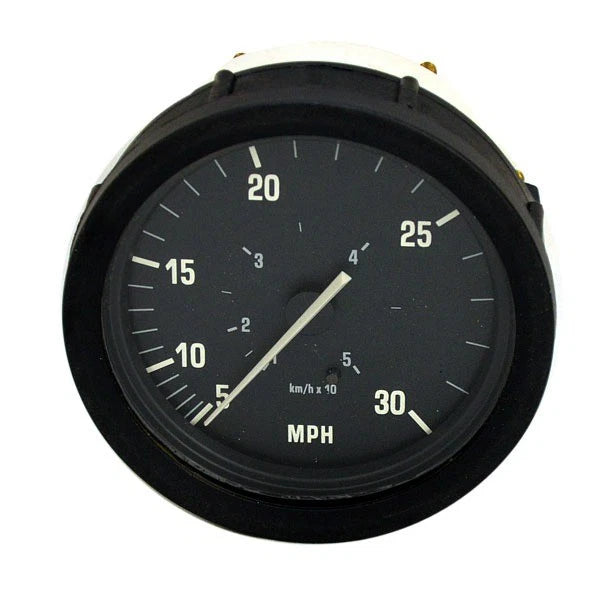 Beede Boat Speedometer Gauge 175640 - Black 3 1/4