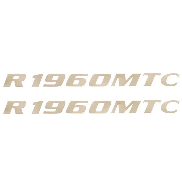 Lowe Boat Brand Decal 014453 - R 1960 MTC Ivory 14 Inch (pair)