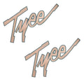 Lund Boat Decals 573589 - Tyee 11 X 7 1/2 Inch Copper Green (pair)
