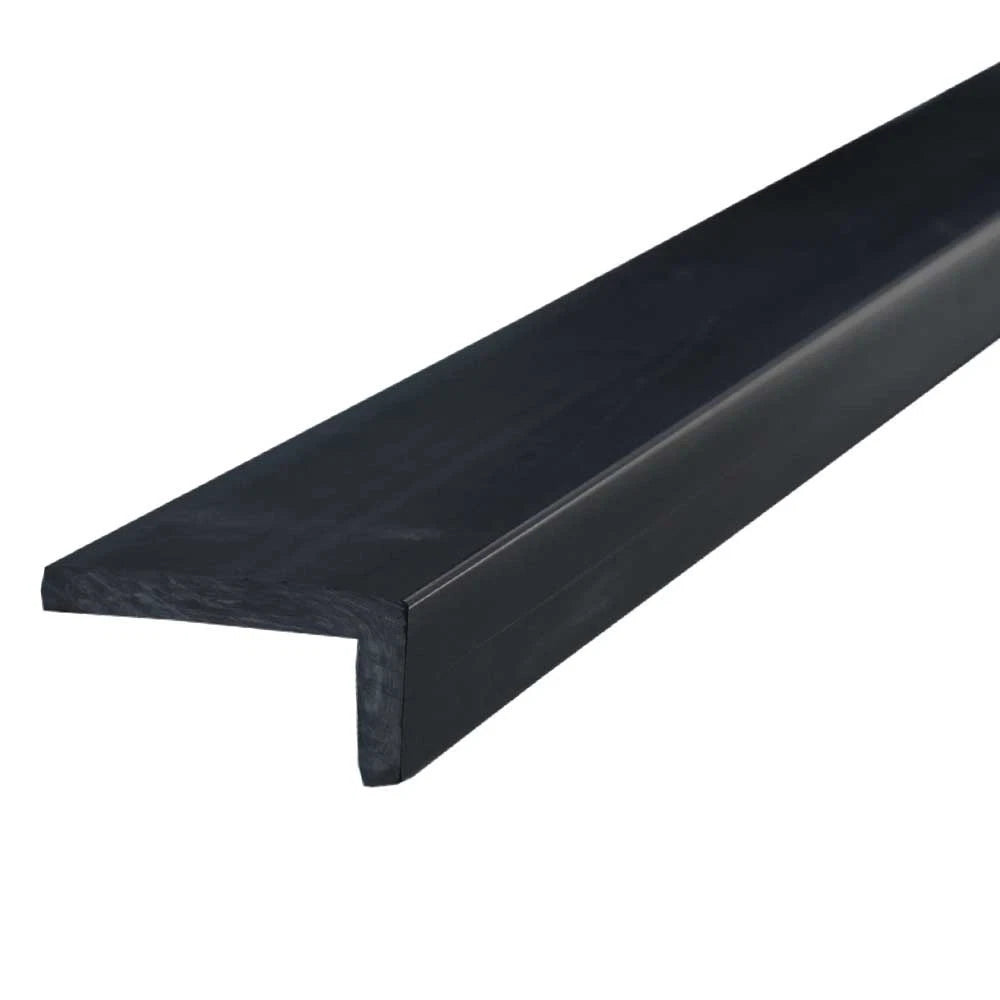 Taco Metals Boat Angled Molding - 1 3/4 X 3/4 Inch PVC 8FT