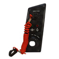Lund Boat Ingition Switch Panel 2022452 - Black Checkered with Lanyard