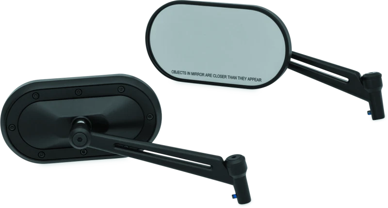 Kuryakyn Heavy Industry Mirrors Black for Harley-Davidso N & Powersports 1737
