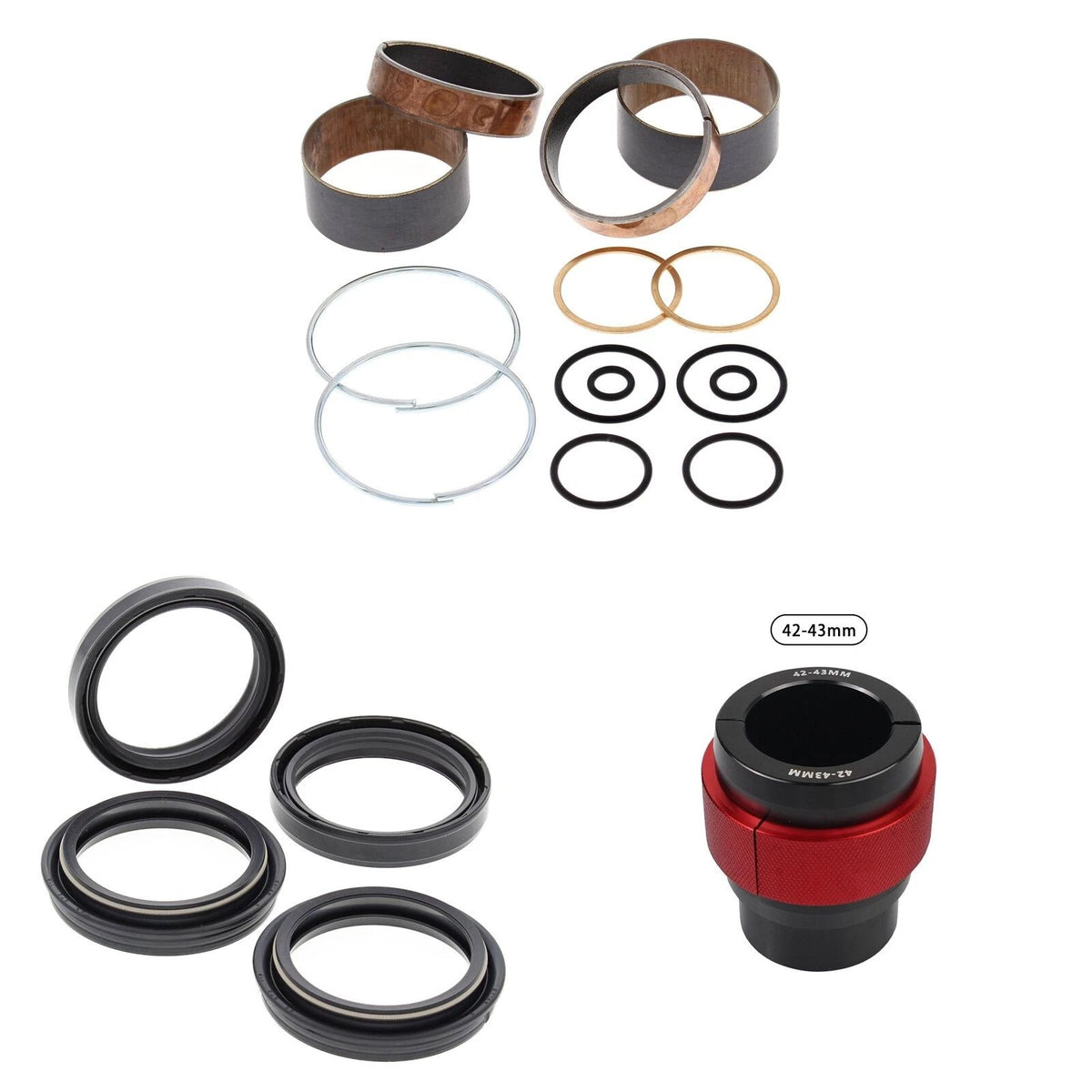 Front Fork Rebuild Kit for KTM 85 SX Small Wheel 2003-2013 56- with Driver
