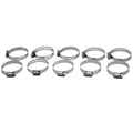 Tridon Boat Hose Loop Clamp 036 - 1.81 - 2.75 Inch SS (set of 10)