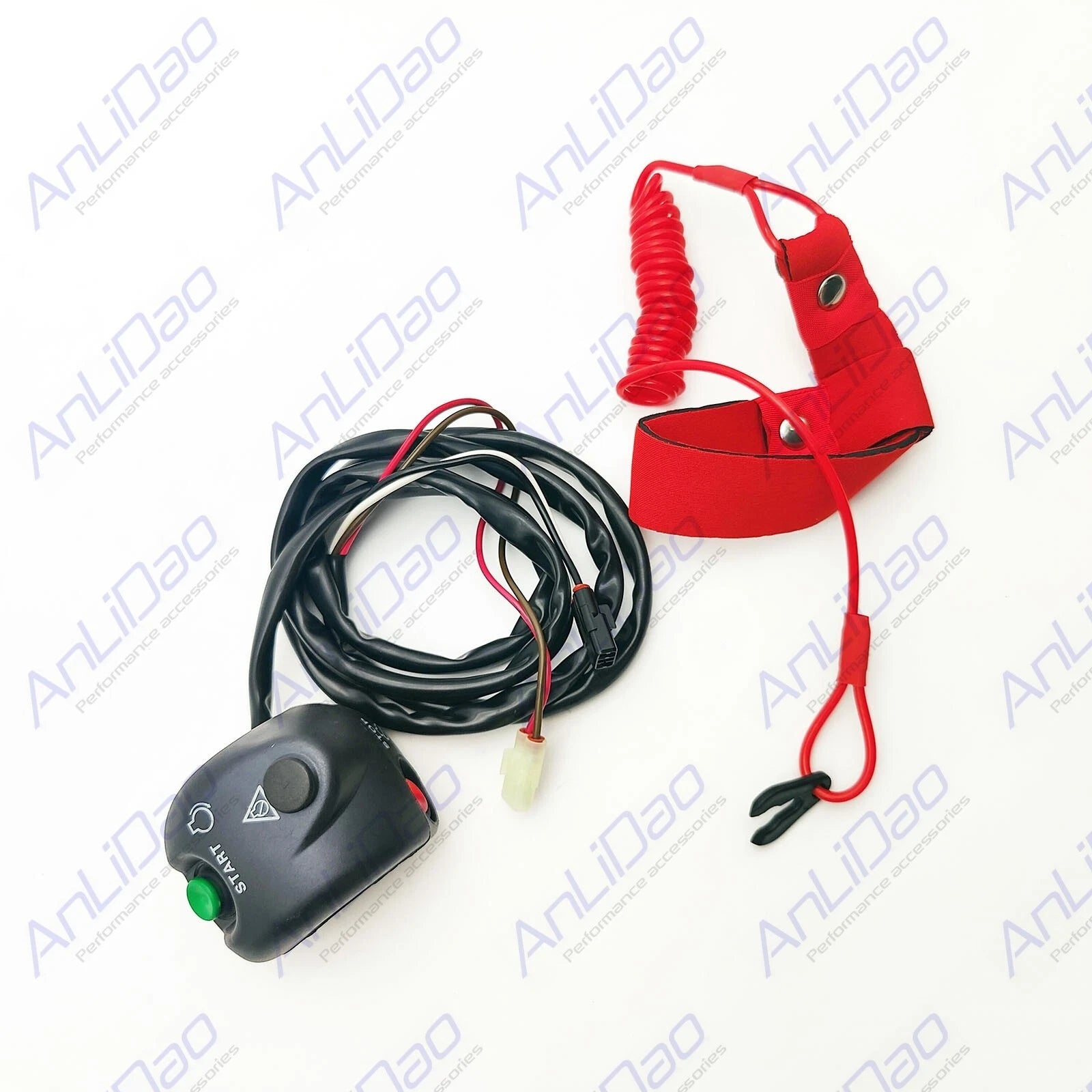 Yamaha WaveRunner Handlebar Start Stop Kill Switch Box & Lan F3Y-68310-00-0 0