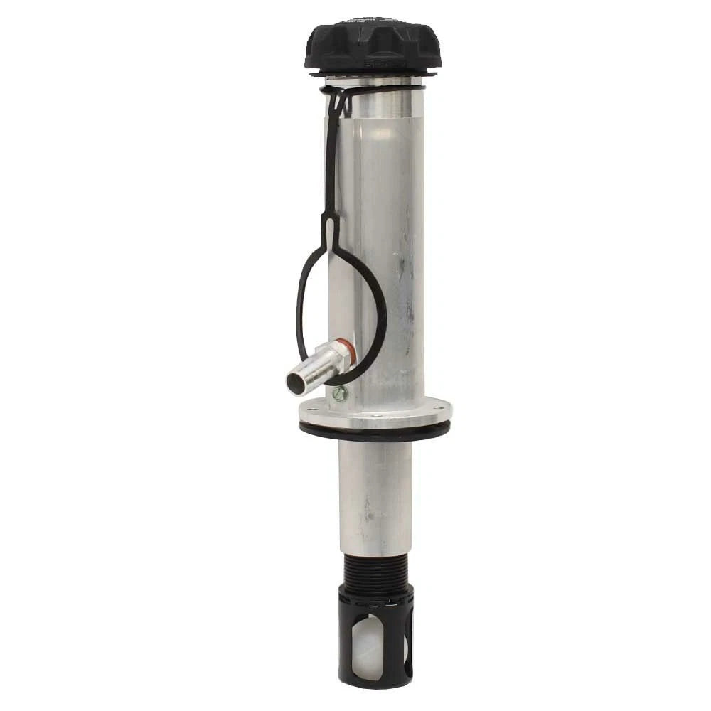 BluSkies Boat Fuel Vertical Direct Fill A002311 - Vented Aluminum