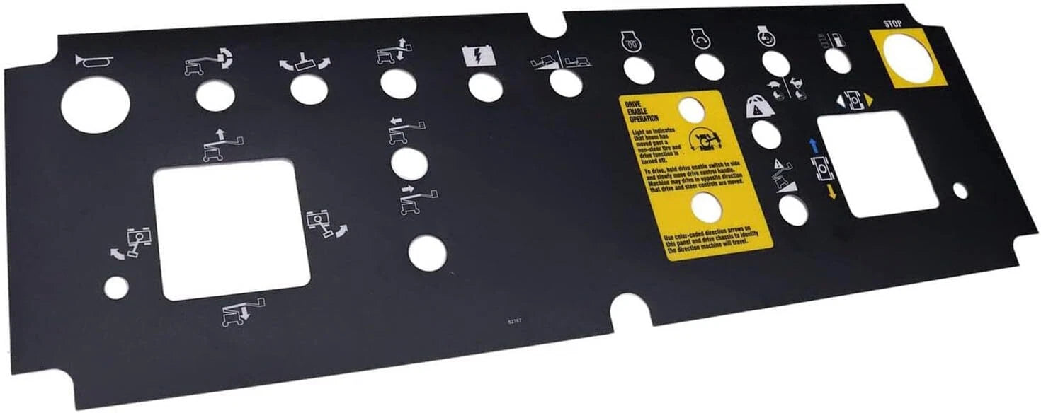 Control Panel Decal 82767GT 82767 for Genie Telescopic Boom Lift S40 S45