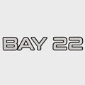Lowe Boat Raised Decal 2369575 - Bay 22 Silver - Black Sticker