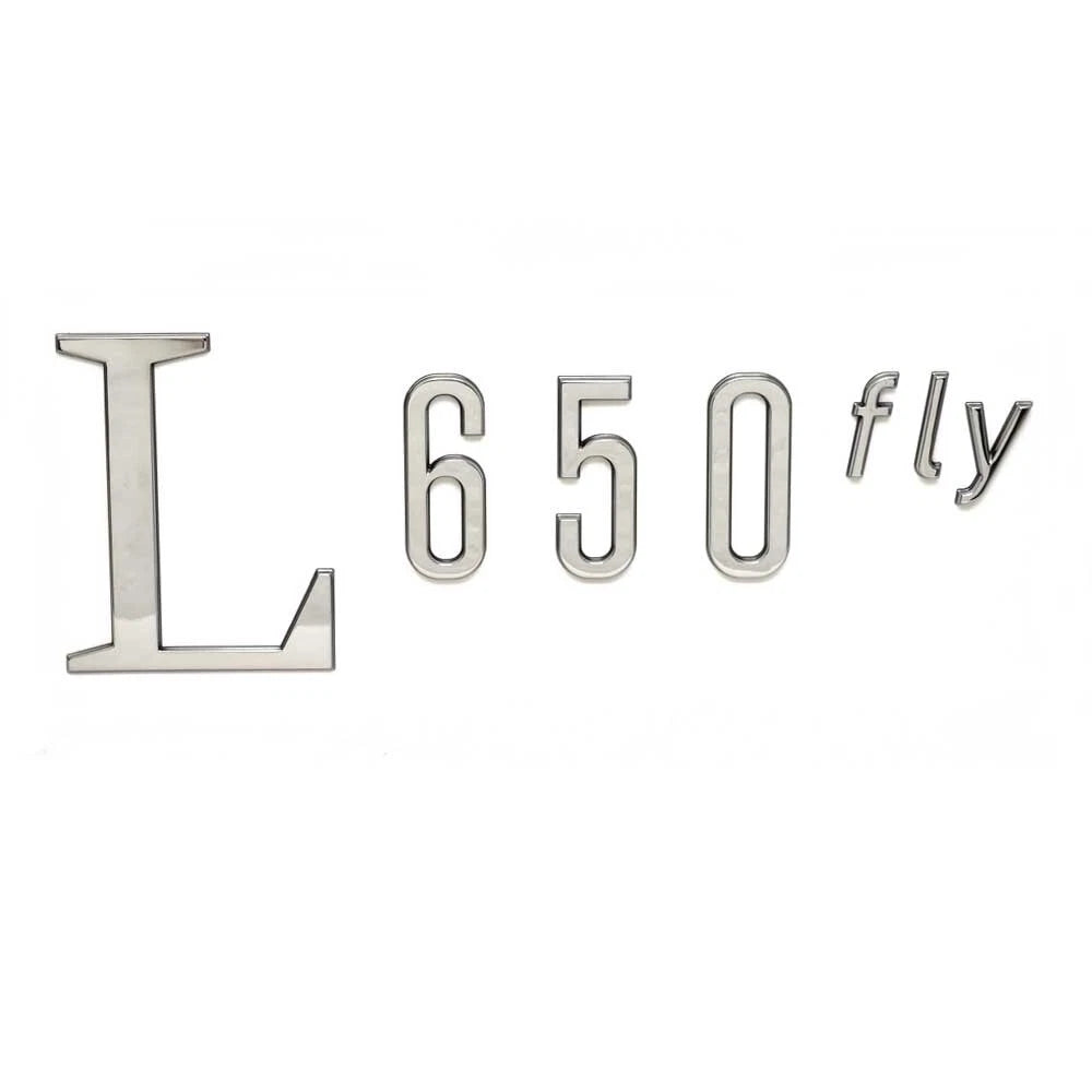 Sea Ray Boat Raised Decal 2144528 - L650 Fly Silver Chromax
