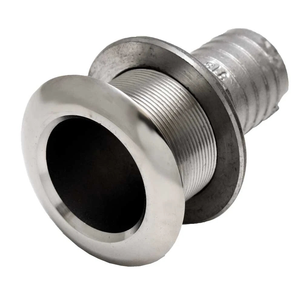 Fountain Boat Thru Hull 9005207 - 1 1/4 Inch Stainless Steel