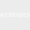 Four Winns Boat Decal 005-0565 - White Logo Sticker