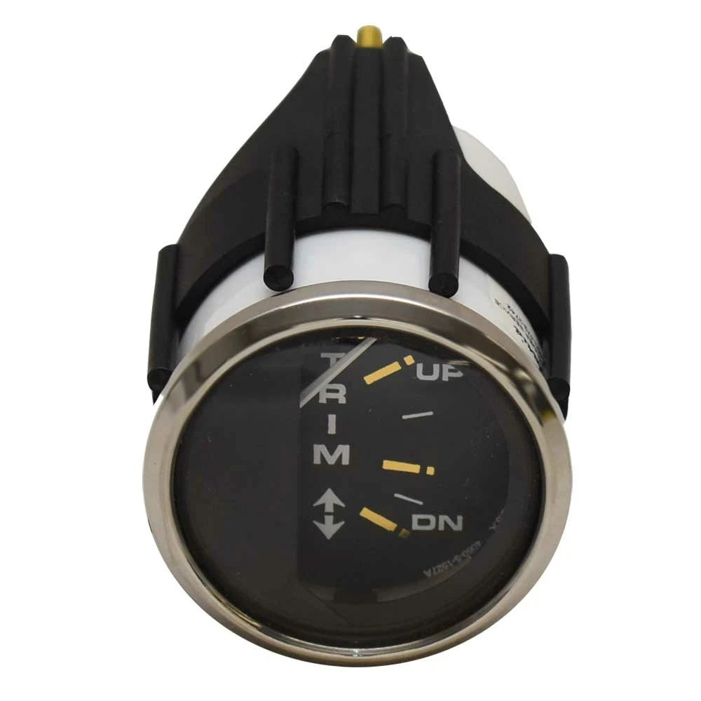 Faria Boat Trim Gauge GPC838A - Kronos Black Mercury 2 Inch
