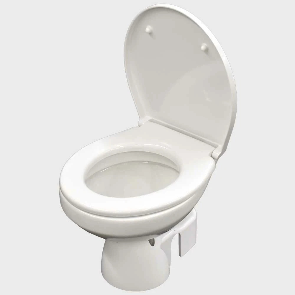Jabsco Boat Toilet 38245-4192 - Quiet Flush E2 White 12V DC