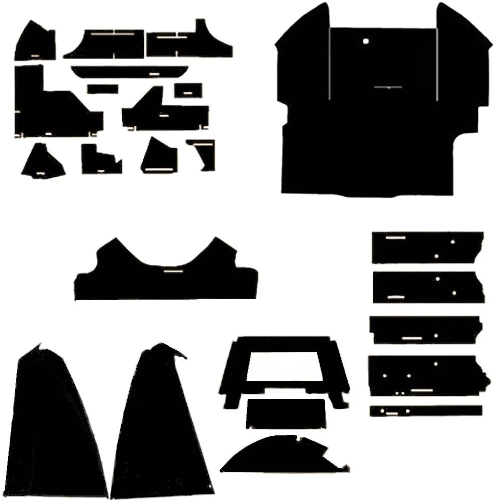 CR40E KIT1 Complete Cab Interior, Fits John Deere 40 Series, Early SN