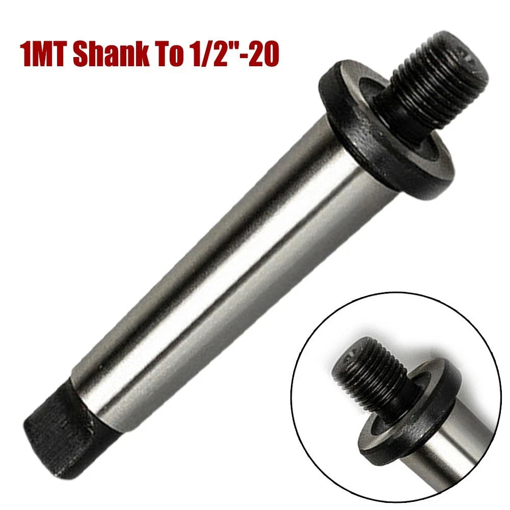 Drill Chuck Arbor 1 X 1 X 3-1/4inch 1MT Shank Drill Chuck Arbor MT1 Adapter