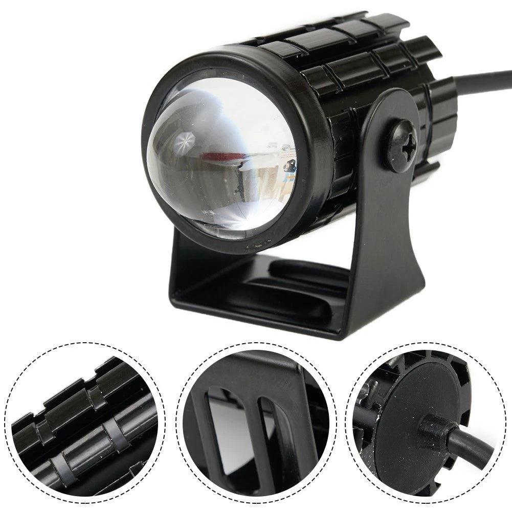 LED Motorcycle Headlight Fog Light Driving Spot Lamp Yellow/White Offroad/ATV US