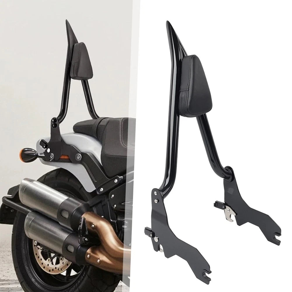 Sissy Bar Passenger Backrest for Harley Softail Fat Bob FXFB FXFBS 2018-2023