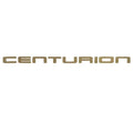 Ski Centurion Boat Raised Decal - Gold Sticker