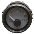 Faria Boat Volt Gauge VP7123A - Trophy 2 Inch Moonstone Gray