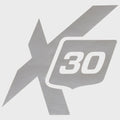 MasterCraft Boat Model Decal 755437 - X30 Metallic Silver Sticker