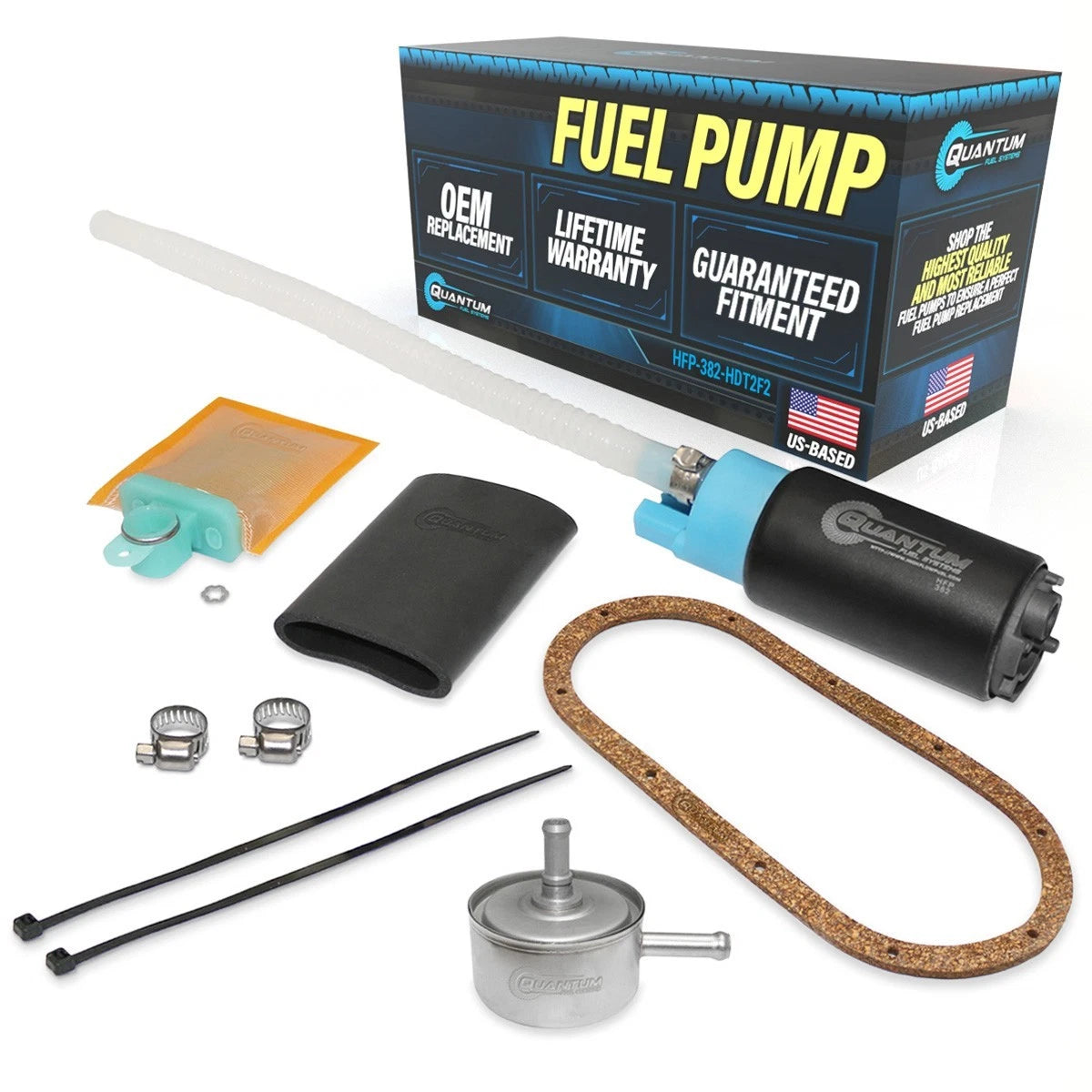 2000-2001 Harley-Davidso N 61342-00A Intank Fuel Pump +tank Seal +filter QFS