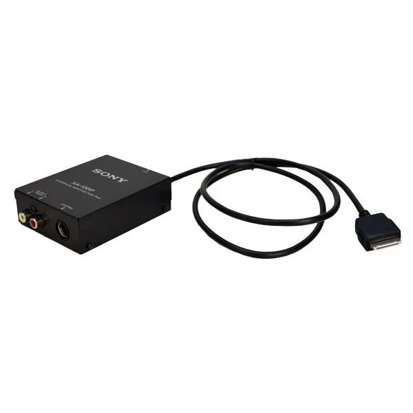 Sony Boat Radio Interface Adapter XA-120IP - Stereo Black Plastic