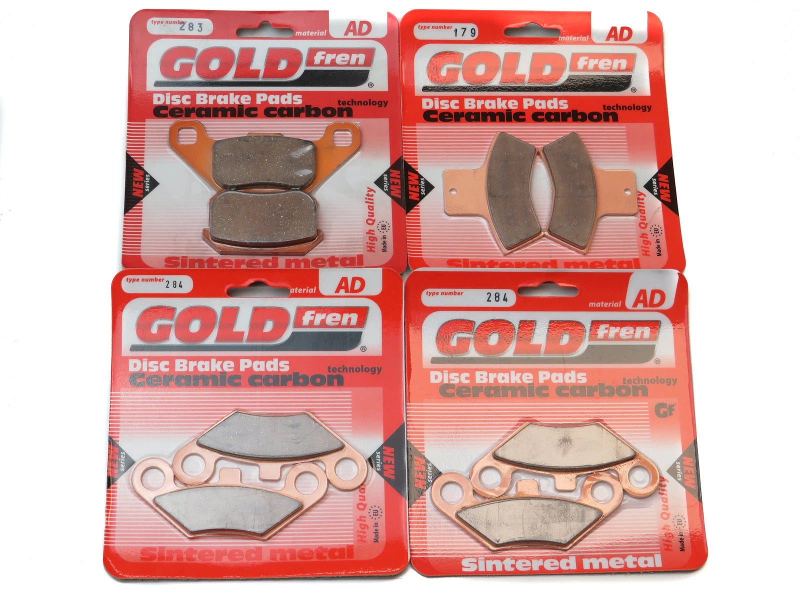 Brake Pads Front & Rear for Quadzilla CVT 320e 2007-2011