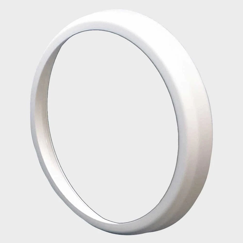 Livorsi Boat Gauge Bezel - 3 1/8 Inch ID White Plastic