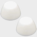 Larson Boat Bolt Caps 201050 - 1 3/8 Inch White Plastic (pair)