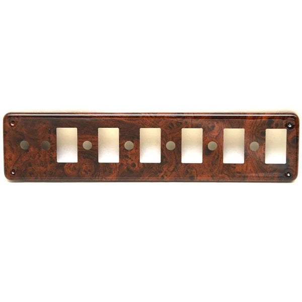 Hurricane Boat Switch Panel Blank - FunDeck 196 Woodgrain