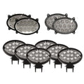 Complete Flood Beam LED Light Kit Fits John Deere 20 & 30 Series Tractors