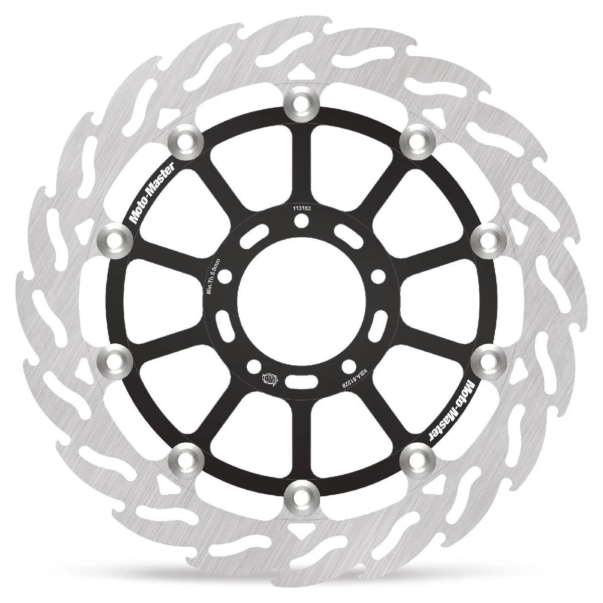 Moto Master Front Flame Brake Disc for Ducati Multistrada 1200 Enduro 2016-2018