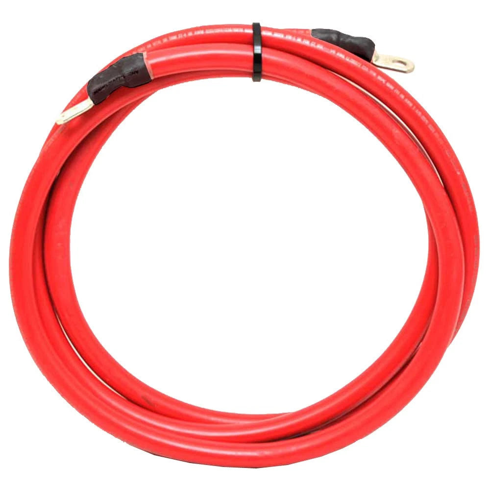 2/0 AWG Boat Marine Grade Battery Cable - 12 Foot Red