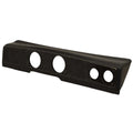 Premier Pontoon Boat Blank Console Dash Panel - Black Plastic