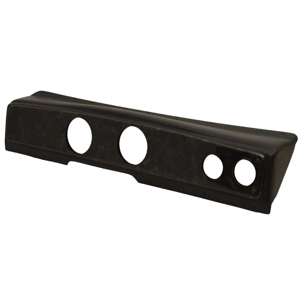 Premier Pontoon Boat Blank Console Dash Panel - Black Plastic