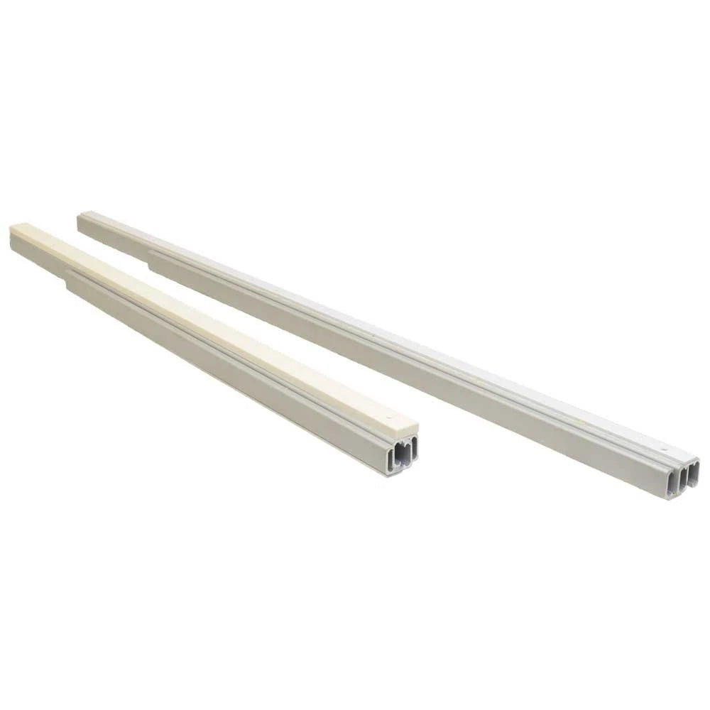 Rinker Boat Door Slides 183260-350190 - Double Aluminum (4 PC Kit)