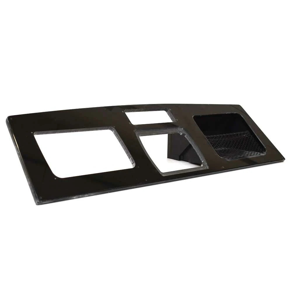 Scout Boat Dash Panel Bezel DH1667 - Garmin Black Acrylic